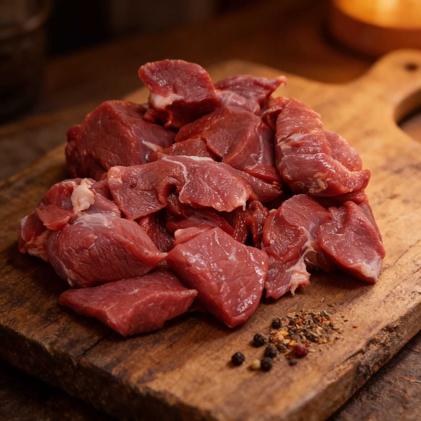 Wildschweingulasch