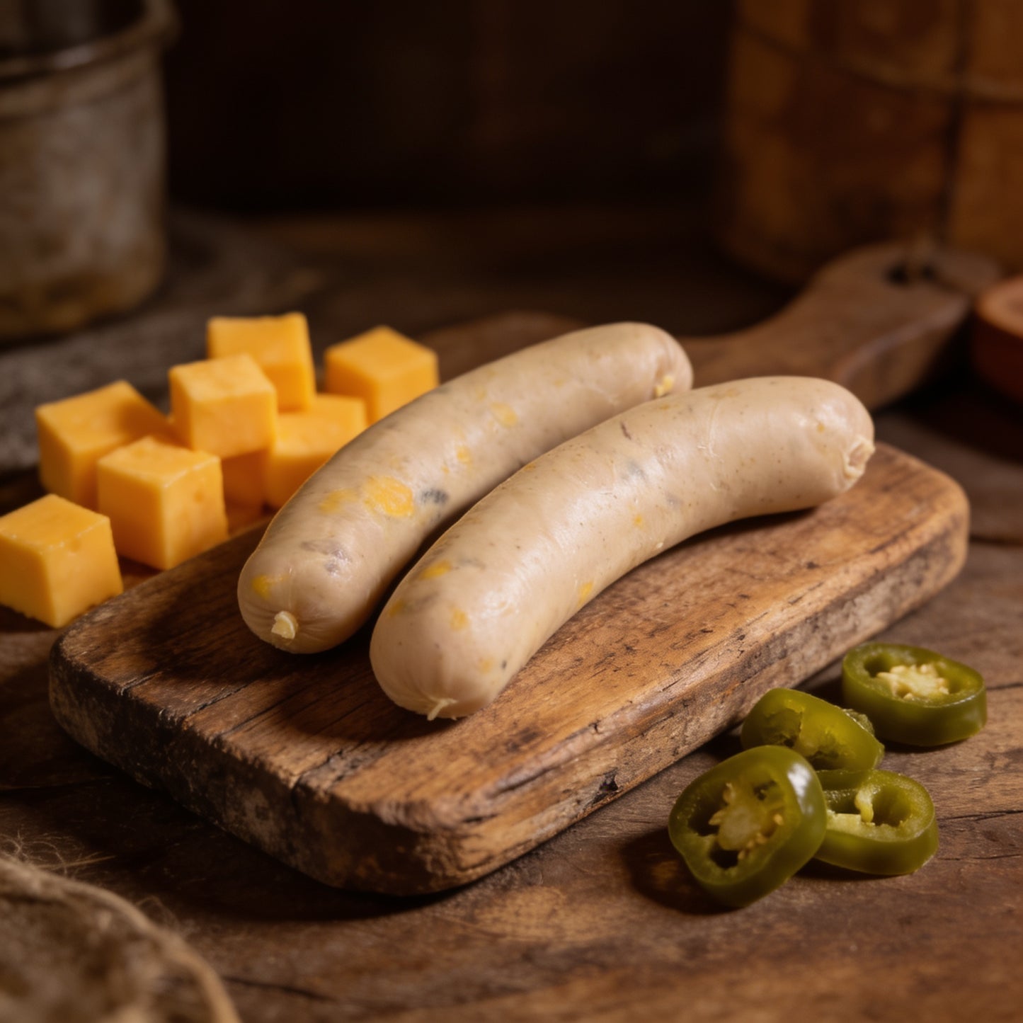 Wilde Cheddar Jalapeno Bratwurst